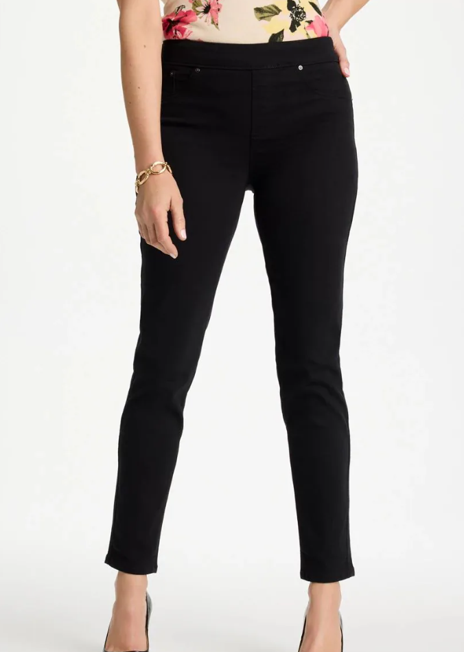 NWT Chico's Modern Pull-On Ankle Jeggings Zenergy® French Terry Cropped Pants