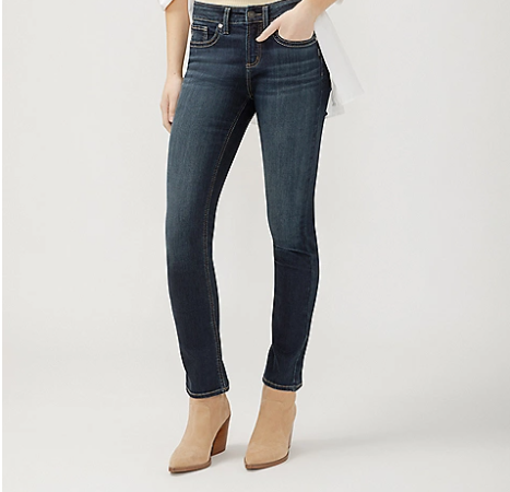 NWT Maurices Silver Jeans Co.® Suki Curvy Mid Rise Straight Jean - Bestdeal999