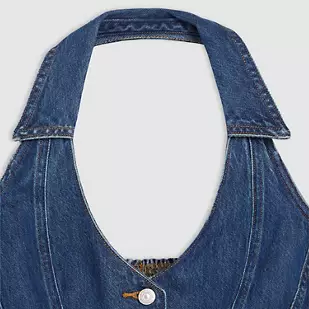NWT levi's Bria Denim Halter Top - Bestdeal999