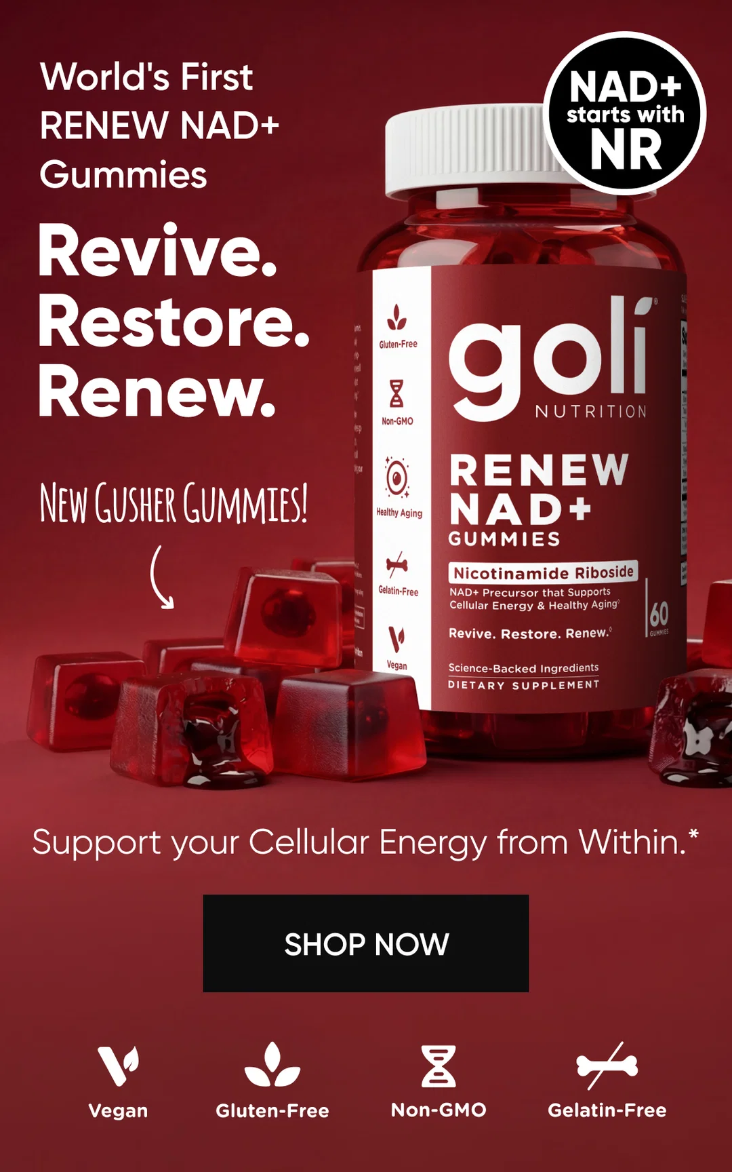 goli nutrition Renew NAD+ 3-PACK