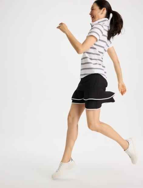 NWT Chico's Zenergy® UPF Contrast Tulip Hem Skort