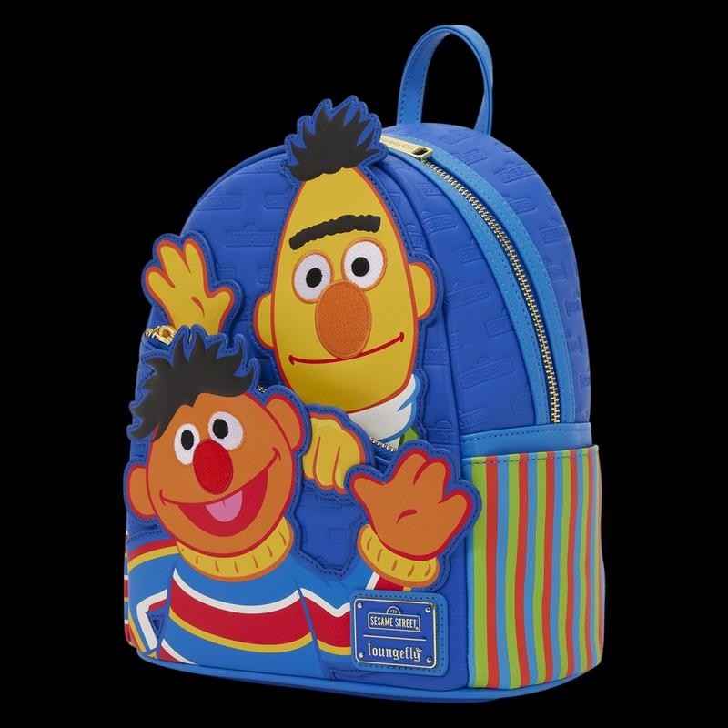 NWT Loungefly Sesame Street Exclusive Bert & Ernie Mini Backpack