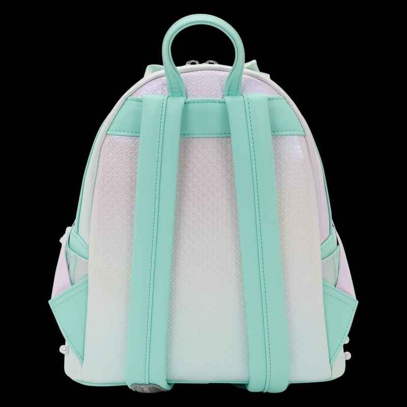 NWT Loungefly The Little Mermaid Iridescent Pearl Mini Backpack