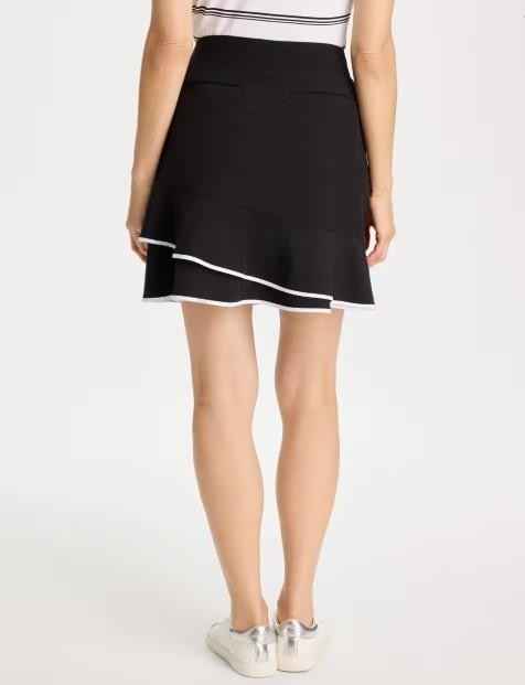 NWT Chico's Zenergy® UPF Contrast Tulip Hem Skort