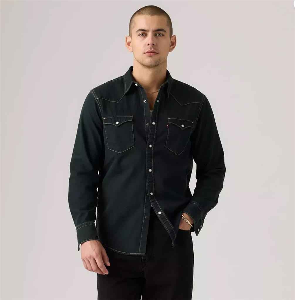 NWT Levi's Barstow Standard Western Denim Shirt