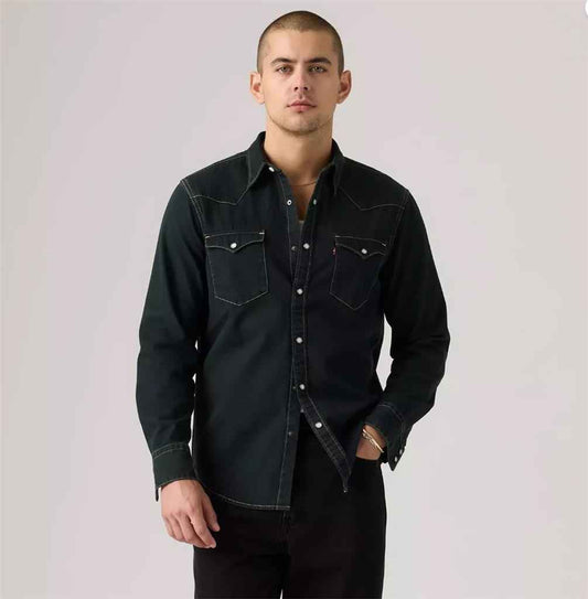 NWT Levi's Barstow Standard Western Denim Shirt