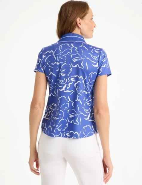 NWT Chico's Zenergy® UPF Mesh Collar Polo Top