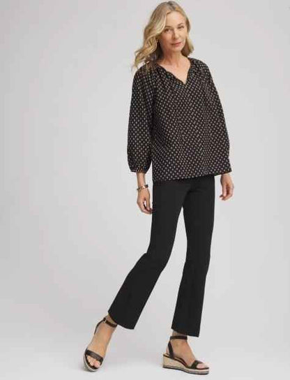 NWT Chico's Lightweight Juliet Flared Ankle Pants