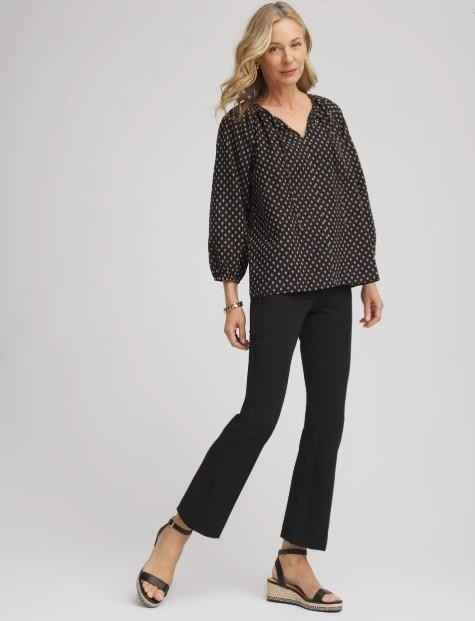 NWT Chico's Lightweight Juliet Flared Ankle Pants
