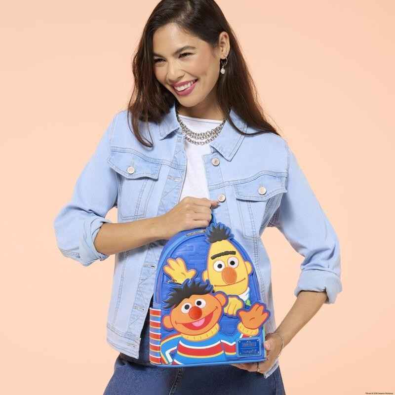 NWT Loungefly Sesame Street Exclusive Bert & Ernie Mini Backpack