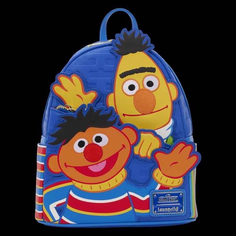 NWT Loungefly Sesame Street Exclusive Bert & Ernie Mini Backpack