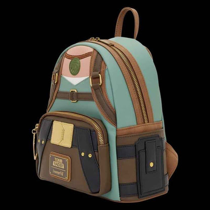 NWT Loungefly Tomb Raider Exclusive Lara Croft Cosplay Mini Backpack