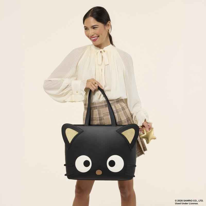 NWT Loungefly Sanrio Chococat Stars Tote Crossbody Bag with Coin Bag