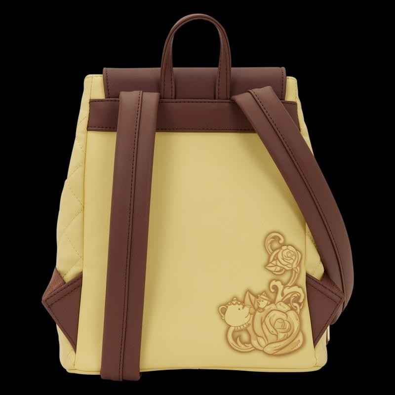 NWT Loungefly Beauty and the Beast Exclusive Princess Belle Quilted Bucket Mini