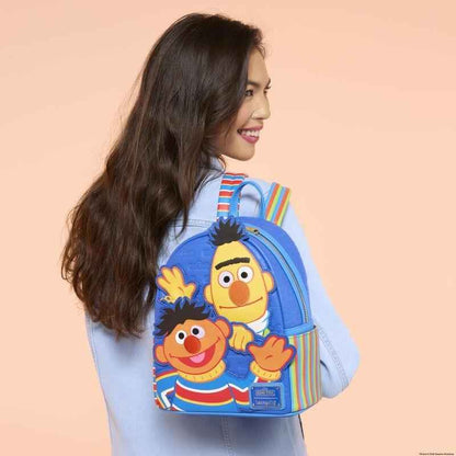 NWT Loungefly Sesame Street Exclusive Bert & Ernie Mini Backpack