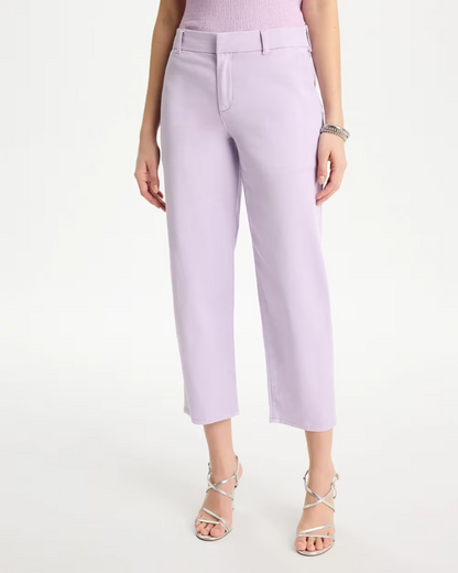 NWT Chico's Relaxed Boyfriend Chino Crop Pants