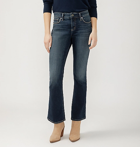 NWT maurices Silver Jeans Co.® Elyse Curvy Mid Rise Bootcut Jean - Bestdeal999