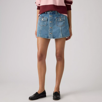 NWT Levi's Button Front Skort