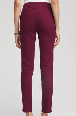 NWT Chico's Modern Pull-On Ankle Jeggings Zenergy® French Terry Cropped Pants