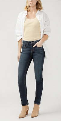 NWT Maurices Silver Jeans Co.® Suki Curvy Mid Rise Straight Jean - Bestdeal999