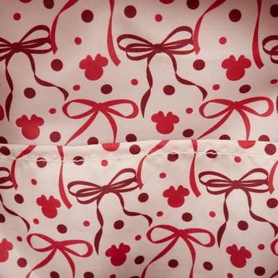 NWT Loungefly Minnie Mouse Rocks the Dots Coquette Mini Backpack