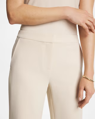 NWT Chico's Textured Straight Tapered Ankle Pants