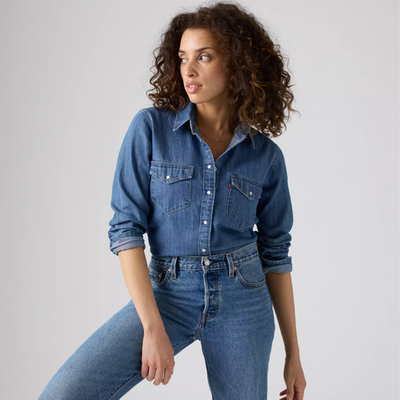NWT Levi's Iconic Western Denim Shirt