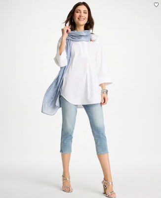 NWT Chico's Pull-On Capri Jeans