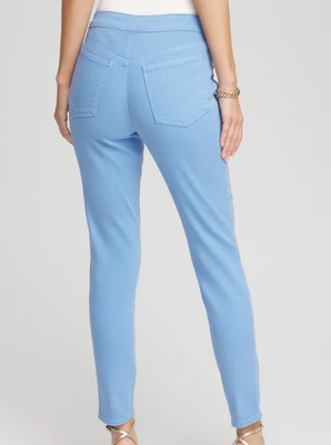 NWT Chico's Modern Pull-On Ankle Jeggings Zenergy® French Terry Cropped Pants