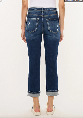NWT Maurices KanCan™ High Rise Cuff Hem Cropped Jean