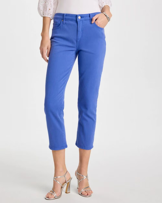 NWT Chico's Girlfriend Slim Cropped Jeans