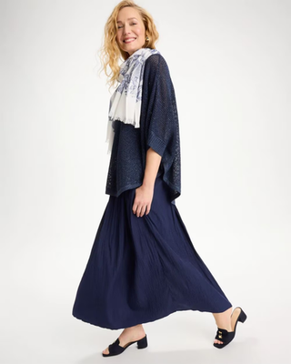 NWT Chico's Sea Island Pull-On Maxi Skirt