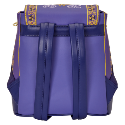 NWT Loungefly Aladdin Exclusive Magic Carpet Drawstring Mini Backpack
