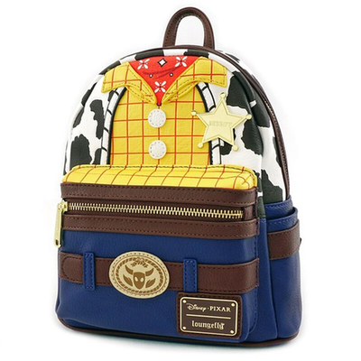 NWT Loungefly Toy Story Woody Cosplay Mini Backpack