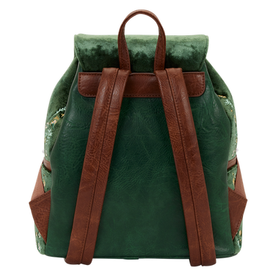 NWT Loungefly Peter Pan Exclusive Quilted Texture Mini Backpack