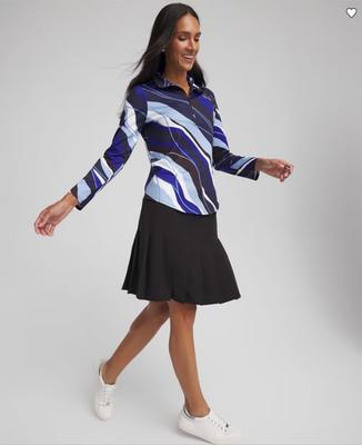 NWT Chico's Zenergy® UPF Pleated Skort