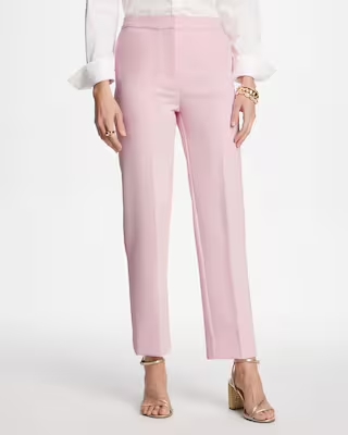 NWT Chico's Textured Straight Tapered Ankle Pants
