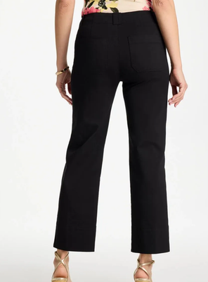 NWT Chico's High Hem Straight Crop Pants