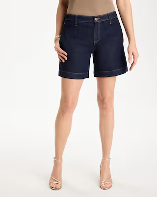 NWT Chico's Denim Trouser Shorts