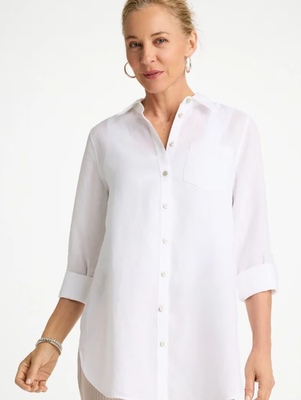 NWT Chico's No Iron Linen Tunic