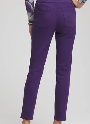 NWT Chico's Modern Pull-On Ankle Jeggings Zenergy® French Terry Cropped Pants