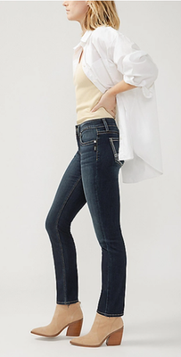 NWT Maurices Silver Jeans Co.® Suki Curvy Mid Rise Straight Jean - Bestdeal999