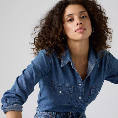 NWT Levi's Iconic Western Denim Shirt