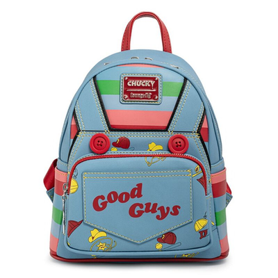NWT Loungefly Child's Play Chucky Cosplay Mini Backpack