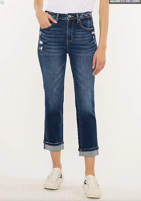 NWT Maurices KanCan™ High Rise Cuff Hem Cropped Jean