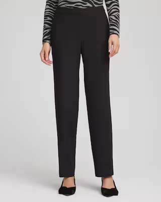 NWT Chico's Textured Straight Tapered Ankle Pants