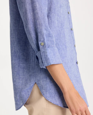 NWT Chico's No Iron Linen Tunic