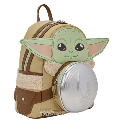 NWT Loungefly The Mandalorian Grogu Cosplay Mini Backpack