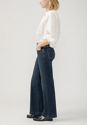NWT Maurices Silver Jeans Co.® Avery Curvy High Rise Seamed Trouser Jean