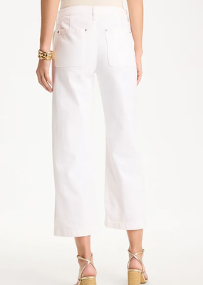 NWT Chico's Straight Crop White Trouser Jeans